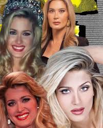 Feliz cumpleaños Marena Josefina Bencomo Giménez (Valencia, 15 de abril de  1974). Es una modelo y reina de belleza venezolana. Hija de Oswaldo Bencomo  y Marina Giménez. Ganadora del concurso Miss Venezuela