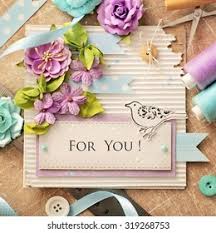 With shutterfly's unique personalized cards, you can make a loved one's day by sending them a piece of snail mail. Scrapbooking Making Greeting Card Stock Photo Edit Now 319268753