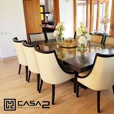 Tapisada y retapisada de salas, sillas, sofá cama. Mesa De Comedor Para 8 Personas Dining Table Home Furniture