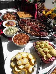 To get it on the table even quicker, make the salsa ahead. Bbq Buffet Backyard Bbq Party Buffet Food Backyard Bbq Wedding