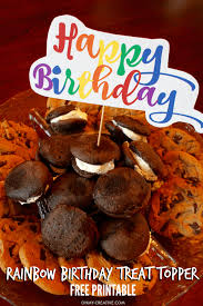 Print these toppers out on to white. Happy Birthday Cake Topper Printable Http Dimitrastories Blogspot Com