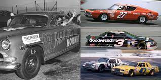 Action from the 1956 nascar grand national and convertible races at daytona beach are presented by the pure oil company. The 20 Winningest Cars In Nascar Cup History