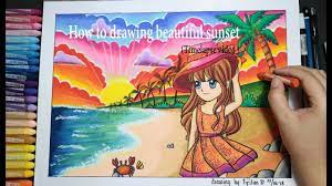 Check spelling or type a new query. Cara Gradasi Warna Ep 30 Tema Sunset At The Beach Youtube