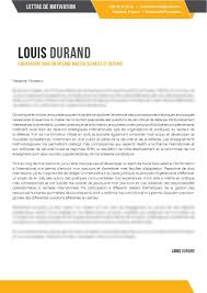 Exemple De Lettre De Motivation Lettre De Motivation Bien Organisee Mycvfactory