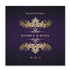 Pilih tema / template kad kahwin. Kad Kahwin Vintage 30 Koleksi Vintage Terbaik Chantiqs Com Kad Kahwin Melayu Wedding Wedding Cards