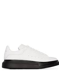 Alexander Mcqueen Spray Paints Oversized Sneakers Black And White White Black Oversized Sneakers With Images Sole Sneakers Alexander Mcqueen Sneakers Mcqueen Sneakers