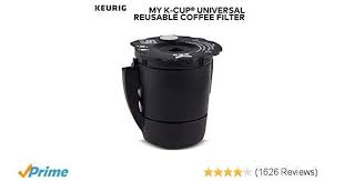 Keurig My K Cup Universal Reusable Ground Coffee Filter Compatible With All Keurig K Cup Pod Coffee Ma Reusable Coffee Filter Pod Coffee Makers Coffee Filters