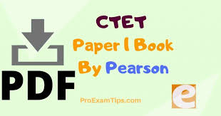 Ctet Paper 1 Book By Pearson Pdf December 2020
