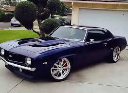 Midnight Blue Camaro Muscle Cars Classic Cars