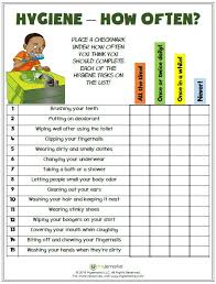 Daily Living Skills Worksheet In 2020 Personal Hygiene Worksheets Hygiene Lessons Hygiene Activities