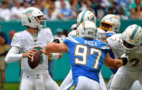 Josh Rosen 2019 Charting Project Week 4 Vs L A Chargers