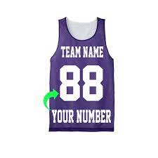 Personalize Your Own Basketball Jersey With Your Custom Name And Number Purple Adult Small Buy Online In Guyana At Guyana Desertcart Com Productid 156120122