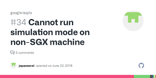 Peruuta peruuta seuraamispyyntösi käyttäjälle @google. Cannot Run Simulation Mode On Non Sgx Machine Issue 34 Google Asylo Github