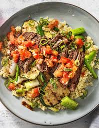 Grilled Mediterranean Steak Recipe Hellofresh Recipe Mediterranean Steak Recipe Hello Fresh Recipes Sunbasket Recipes