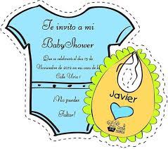 Descargar Gratis Invitacion Recortable Baby Shower Nino Baby Shower Invitaciones Invitaciones Para Baby Invitaciones