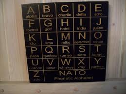 Nato Phonetic Alphabet Engraved In Wood Sign For Learning And Etsy In 2020 Phonetic Alphabet Nato Phonetic Alphabet Alphabet
