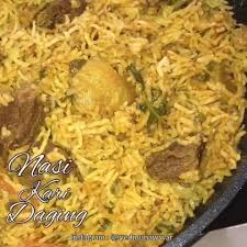 Adabi Consumer Nasi Kari Daging Selamat Makan Tengah