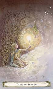3 D Epees Le Conte De Fees De Tarot Par Lisa Hunt Conte De Fee La Petite Fille Aux Allumettes Tarot