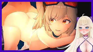 Zenless Zone Zero new hero Burnice White slops dick Koikatsu style