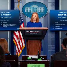 But he's going to do what he wants. Jen Psaki S First White House Press Briefing Heralds Return To Normality Biden Administration The Guardian