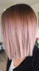 45 Rose Gold Hair Color Ideas For Short Haircuts This Year Wass Sell Hair Color Rose Gold Lavender Hair Short Hair Balayage
