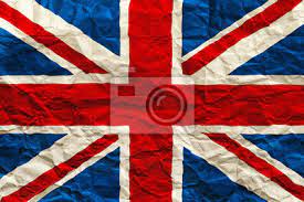 Die flagge ist aus polyester gefertigt, ist dadurch sehr leicht und weht aus diesem grund bereits bei leichter brise. Grossbritannien Flagge Zerknittertes Papier Gb Flagge Hintergrund Fototapete Fototapeten Tricolor Souveran Skizziert Myloview De