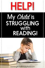 Help My Child Is Struggling With Reading Learning At The Primary Pond Kids Reading Kindergarten Reading Teaching Comprehension