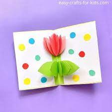After making seven of these eight petal flowers you need to decorate by adding color to each one. How To Make A Flower Pop Up Card