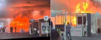 Incêndio atinge Pavilhão da COP30 em Belém