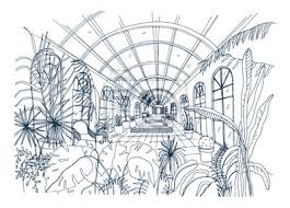 Check spelling or type a new query. Freehand Drawing Of Interior Of Greenhouse Full Of Tropical Plants Fototapete Fototapeten Fenster Vegetation Vektor Myloview De