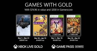 Descubrí la mejor forma de comprar online. Estos Seran Los Juegos Gratis De Xbox Live Gold En Diciembre De 2020 Vandal