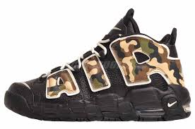 Details About Nike Air More Uptempo Qs Gs Running Kids Youth Shoes Black Sail Cj0930 001