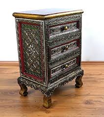 Asiatische Kommode Im Glasmosaik Look Schrank Asien Thailand Bali Indonesien Mobel H 66cm B 43cm T 31cm Nr 35 Glasmosaik Mosaik Kommode