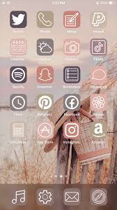 Iphone Ios 14 Aesthetic App Icon Pack Customisable App Cover App Icon Iphone Wallpaper App Homescreen Iphone