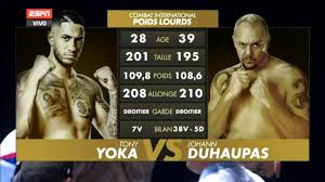 However, when rising heavyweight tony yoka and his now wife, lightweight estelle yoka mossely, both won gold at the 2016 rio olympics, the sport once again became in vogue. Tony Yoka Vs Johann Duhaupas Full Fight Video 2020