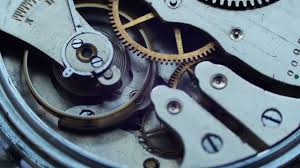 Close Up Of A Internal Clock Mechanism Stock Footage Clock Internal Close Footage Clock Clock Gears International