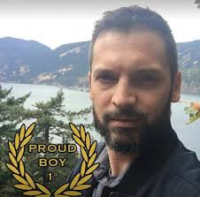 Marc Anthony Bru (40), from Vancouver, WA (Hazel Dell Area) is a member of  a @splcenter designated group Proud Boys.
