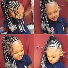 Here the main design is based on the bob hairstyle. 35 Best Ghana Braids Hairstyles For Kids With Tutorial 2020 In 2021 Black Kids Braids Hairstyles Kids Hairstyles Girls Lil Girl Hairstyles