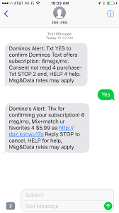 This latest hack, from user frank mcshan (@frankmcshan), shows how to use apple's automated texting feature to schedule messages in advance. Geo Targeting Text Message Marketing Example Domino S Tatango