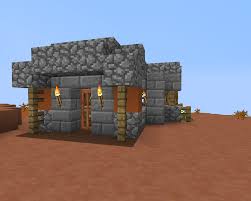 15 brilliant minecraft house ideas. Minecraft Ideas A Small Village House In A Mesa Biome
