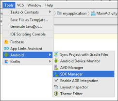 Mar 04, 2021 · the android sdk is composed of modular packages that you can download separately using the android sdk manager. Install Latest Version Of Android Studio And Sdk Platform Packages And Tools Matlab Simulink