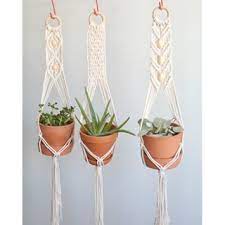 I cannot wait to have an assortment of these in different sizes and colors hanging around our front porch and back patio. Boho Macrame Plant Hanger Macrame Plant Macrame Plant Hanger Plant Hanger