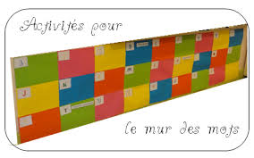 Mur Des Mots Acte 2 Mur De Mots Mots Jeux Scolaires