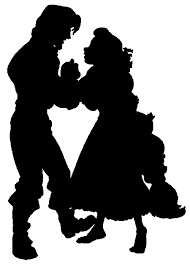 Tangled Silhouette Eugene And Rapunzel Disney Silhouettes Disney Silhouette Disney Stencils