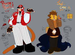 🍔 — Some gijinkas I've been making these days pt 2!...