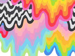 Rainbow Drip Dripping Paint Art Drip Art Art Classroom Decor