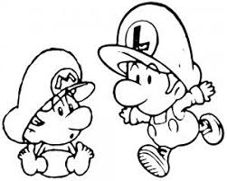 Pin De Jennifer Schmidt Shipley En Kleurplaten Mario Bros Para Colorear Luigi Bros Moldes Para Baby Shower
