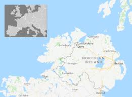 Capital of northern ireland map. Northern Ireland