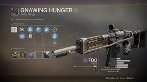 How do you unlock reckoning 2 in destiny? Destiny 2 Gnawing Hunger How To Get Legendary Auto Rifle Stats More