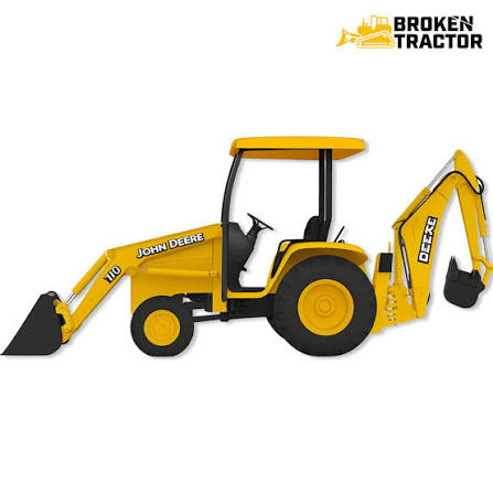 John Deere 110 Backhoe Loader